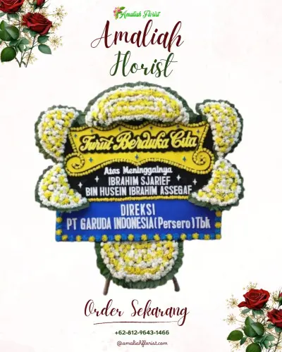 Papan Bunga Duka di Pecatu